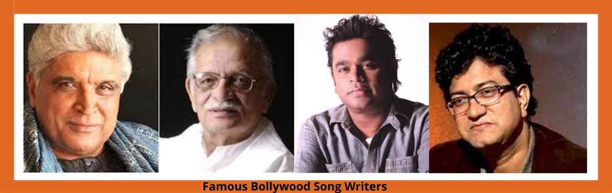 Famous Bollywood Song Writer's
