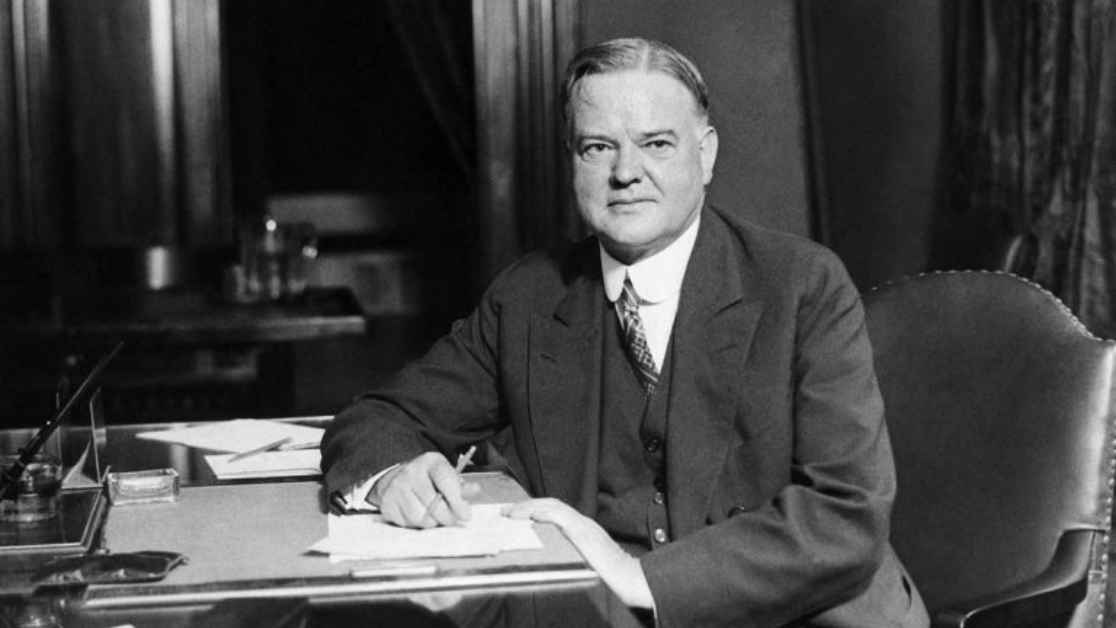 Herbert Clark Hoover President of America