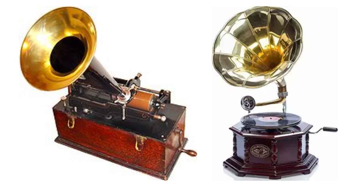 Phonograph And Gramophone
