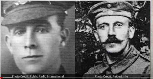 Henry Tandey and Adolf Hitler