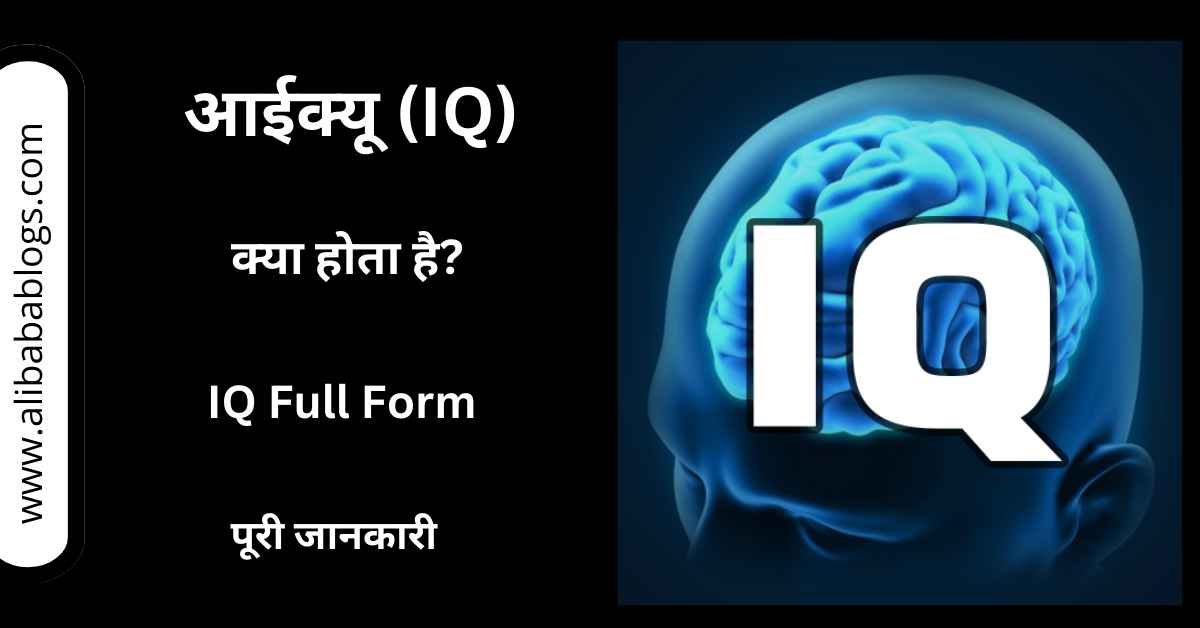 IQ Full form, IQ Kya Hai?